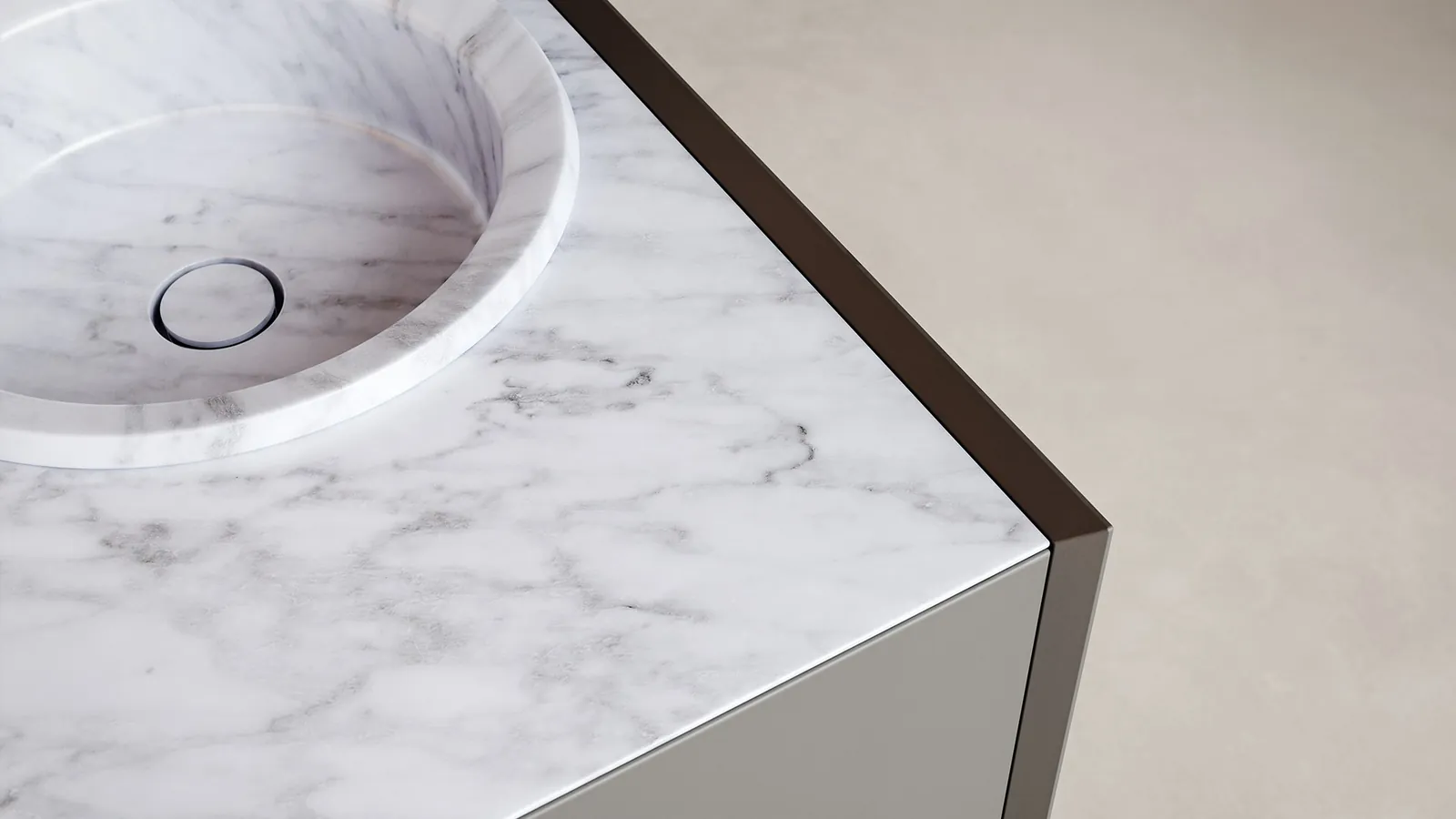 Lavabo de mármol de Nendo